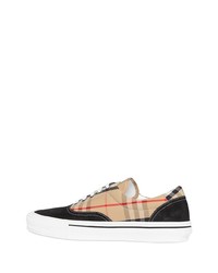 Burberry Check Print Sneakers