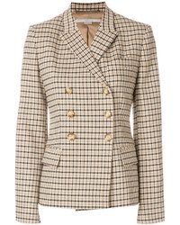 Stella McCartney Checked Double Breasted Jacket