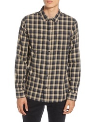 Vans Alameda Ii Tailored Fit Check Button Up Flannel Shirt