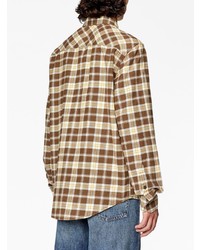 Diesel Checked Flannel Long Sleeve Shirt