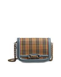 Burberry The 1983 Check Link Bag With Patent Trim