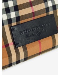 Burberry Medium Plastic Vintage Check And Leather Shopper