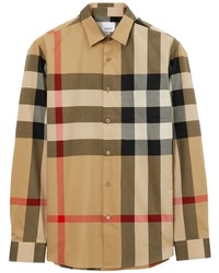 Burberry Checkered Cotton Shirt