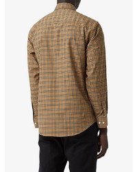 Burberry Small Scale Check Cotton Shirt