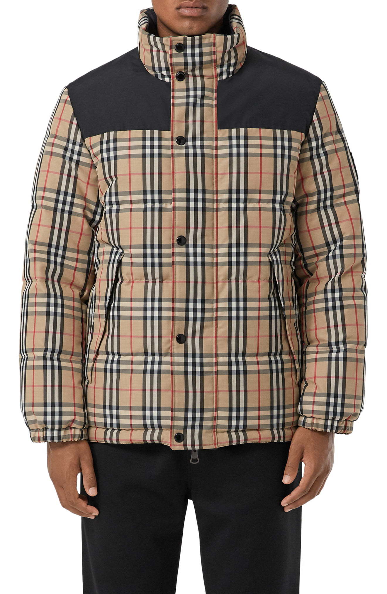 burberry reversible puffer jacket