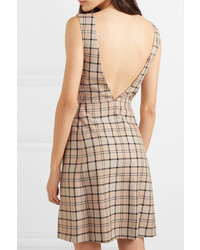See by Chloe Checked Woven Mini Dress