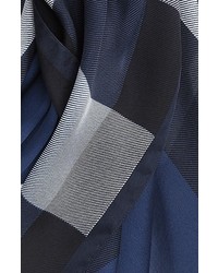 Burberry Ultra Mega Check Washed Mulberry Silk Scarf