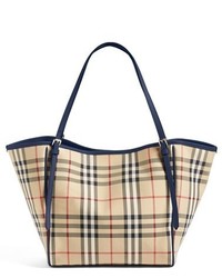 Burberry Small Canter Horseferry Check Tote