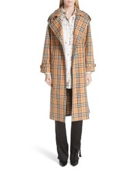 Burberry Eastheath Vintage Check Trench Coat