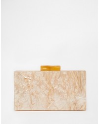 Asos Collection Marble Box Clutch Bag