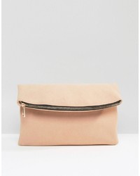 Asos Curved Foldover Clutch Bag