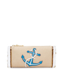 Edie Parker Soft Lara Anchor Clutch