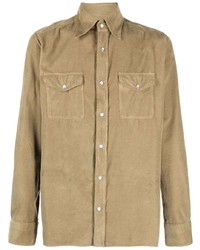 Tom Ford Cargo Pocket Corduroy Shirt