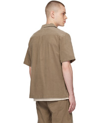 Frame Tan Patch Pocket Shirt