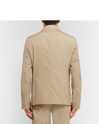Acne Studios Beige Antibes Slim Fit Cotton Suit Jacket