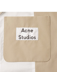 Acne Studios Beige Antibes Slim Fit Cotton Suit Jacket