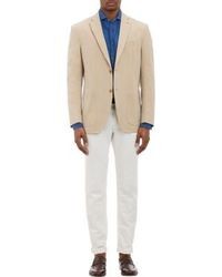 Barneys New York Unstructured Two Button Sportcoat