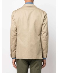 Caruso Double Breasted Cotton Linen Blazer