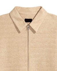 H&M Braided Shirt Jacket