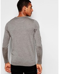 Esprit 100% Merino Wool Crew Neck Sweater