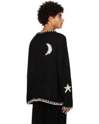 Palm Angels Black Nightsky Sweater
