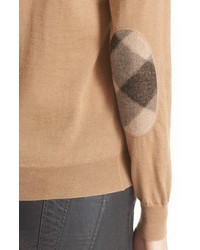 Burberry Brit Check Patch Merino Sweater