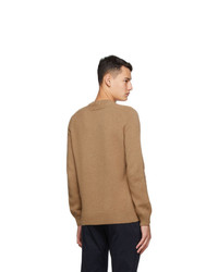 Saint Laurent Brown Camel Hair Sweater