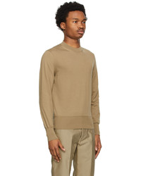 Tom Ford Brown Cotton Knit Sweater