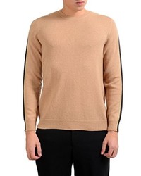 Malo Cashmere Crewneck Beige Pullover Sweater