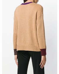 Marni Contrast Cuff Fitted Sweater