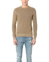The Kooples Cotton Sweater With Shoulder Zip