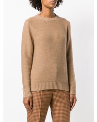 Golden Goose Deluxe Brand Distressed Crewneck Sweater