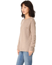 Anine Bing Distressed Sweater