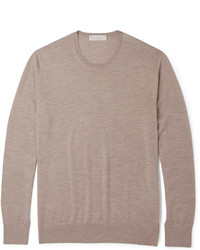 Gieves Hawkes Cashmere Wool And Silk Blend Sweater