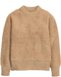 H&M Knit Wool Blend Sweater White
