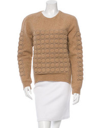 Balenciaga Lamb Wool Quilted Sweater