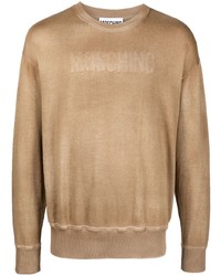 Moschino Logo Intarsia Knitted Sweater