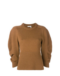 Chloé Ribbed Detail Sweater