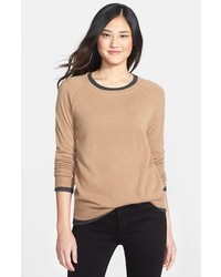 Halogen Solid Cashmere Sweater