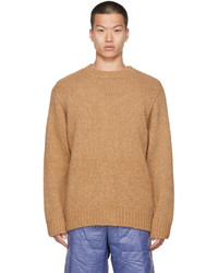 Dries Van Noten Tan Merino Wool Sweater