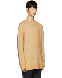 3.1 Phillip Lim Tan Wool Tunic Sweater
