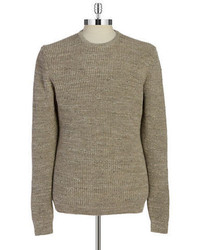 Black Brown 1826 Textured Pullover Sweater
