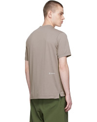 GOLDWIN Grey Polyester T Shirt