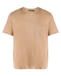 Neil Barrett Patch Pocket Cotton T Shirt