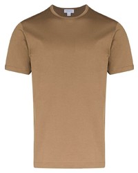 Sunspel Round Neck Short Sleeved T Shirt
