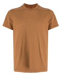 Rick Owens Short Sleeve Panelled T Shirt