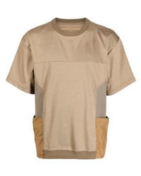 White Mountaineering Side Pockets Crew Neck T Shirt