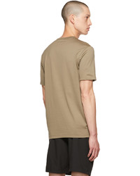 Sunspel Taupe Classic T Shirt