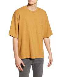 Topman Textured Oversize Pocket T Shirt