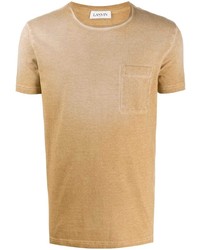 Lanvin Washed Patch Pocket T Shirt